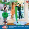 FlexTrack 5000 Flexible Race Car Track for Kids Toy with Suction Cups Compatible with Hot Wheels & Diecast 1/64th Cars and More 15 FT Long Rolls Up Portable Racetrack - 2026 Version (Nitro Green) view 3
