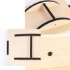 Wood Square Balances Board Fitness Training Equipment Exercise Gym Enduring Exercise Balance Gym view 3
