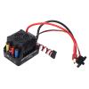 60A Brushless ESC for 1/10 RC Car, Waterproof ESC with T Plug, High Performance Brushless Motor Speed Controller with Excellent Acceleration and Efficient Operation view 1
