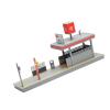 1/64 Scale Metro Station Building Set Educational Puzzle Toy for Model Train Miniature Landscape Accessories Enthusiasts Miniature Scene Layouts for Dioramas view 1