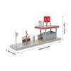 1/64 Scale Metro Station Building Set Educational Puzzle Toy for Model Train Miniature Landscape Accessories Enthusiasts Miniature Scene Layouts for Dioramas view 4