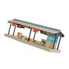 1/64 Scale Metro Station Building Set Educational Puzzle Toy for Model Train Miniature Landscape Accessories Enthusiasts Miniature Scene Layouts for Dioramas view 1