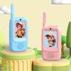 Dpofirs Video Walkie Talkies for Kids | 2 Inch Screen, 500m Range, One Touch Operation & Child Safe ABS Design for Clear HD Communication view 2