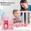 Girls Makeup Set | Pink Carriage Shape Makeup Kits Cosmetic Sets - Portable Beauty Set Real Pretend Toys for Little Girls view 2