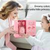 Girls Makeup Set | Pink Carriage Shape Makeup Kits Cosmetic Sets - Portable Beauty Set Real Pretend Toys for Little Girls view 3