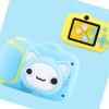 Akozon Children Camera ABS Cartoon Lovely Mini MP3 20MP HD Video Camcorder Toy for Toddler (Blue) view 2