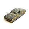 1964 SS Lowrider Gray Metallic with Gold Graphics Lowriders Design Series 1/26 Diecast Model Car 32547GRY view 2