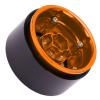1.9 Inch Beadlock Wheels, Aluminum Alloy RC Wheel Rims, 5 Hole Silver Non Staining Lock Tire Wheel Hub for AXIAL SCX10 90046, D90, Hsp, Redcat, Hpi, High Perfo (Gold) view 3