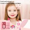 Kids Makeup Sets , Princess Carriage Shape Cosmetic Sets Makeup Kits, Portable Beauty Set Real Pretend Toys for Little Girls view 2
