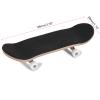 AUNMAS Maple Wooden Alloy Fingerboard, Mini Fingertip Movement Novelty Toys, PU Anti Slip Pad Skateboard Kit with Box for Teens Adults (White) view 2