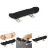 AUNMAS Maple Wooden Alloy Fingerboard, Mini Fingertip Movement Novelty Toys, PU Anti Slip Pad Skateboard Kit with Box for Teens Adults (White) view 4