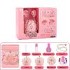 Makeup Sets - Princess Pink Carriage Shape Cosmetic Sets Makeup Kits, Toys Pretend Portable Beauty Set for Little Girls view 4