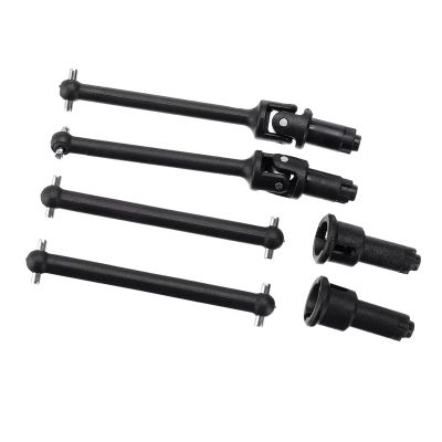 tctrbvv RC Drive Shaft for HBX 16889 SG1602 16890 RC Car Drive Shaft Set Front Rear Trucks DIY Modified Upgrade Accessories Black