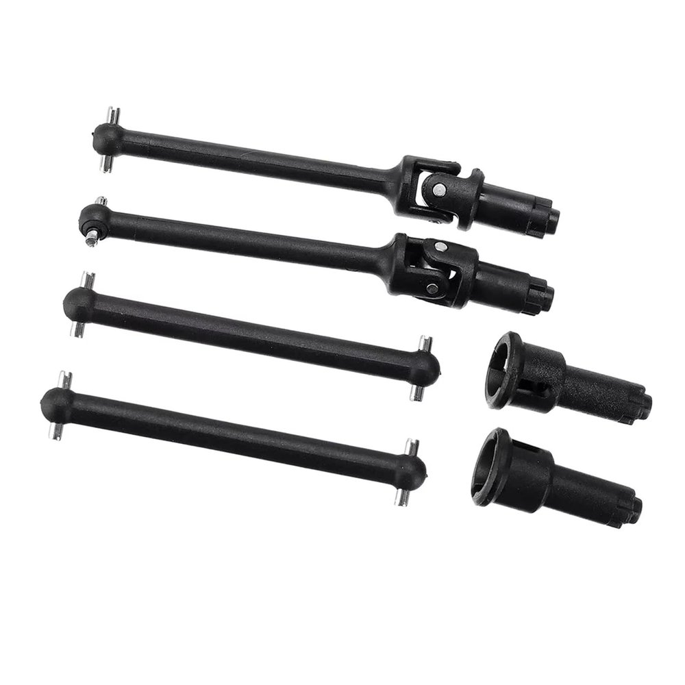 tctrbvv RC Drive Shaft for HBX 16889 SG1602 16890 RC Car Drive Shaft Set Front Rear Trucks DIY Modified Upgrade Accessories Black