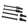 tctrbvv RC Drive Shaft for HBX 16889 SG1602 16890 RC Car Drive Shaft Set Front Rear Trucks DIY Modified Upgrade Accessories Black view 1