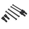 tctrbvv RC Drive Shaft for HBX 16889 SG1602 16890 RC Car Drive Shaft Set Front Rear Trucks DIY Modified Upgrade Accessories Black view 4