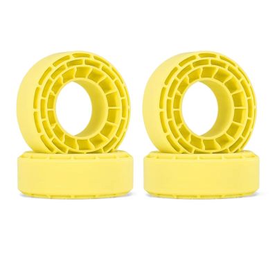 RC Models Parts For 56-58mm*24mm 1.0" Tires 4pcs Silicone Rubber Inserts(Yellow)