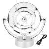 Eujgoov Perpetual Motion Ball Toy, Magnetic Swing Balance Ball with USB Powered LED Lights, Science Learning Tool for Home and Office Decoration view 1