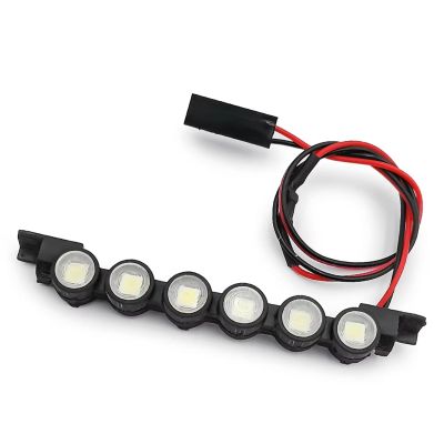 Lighting Rc Car Spot For TRX-4M For Bronco 1/18 Roof Light Group Spotlight RC Crawler Car Model Upgrade Parts Accessories