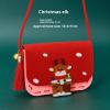 Cute Christmas DIY Material Bags, Parent-Child Interaction Creative Shoulder Bag Set, Hands-on New Year Gifts view 3