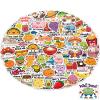 100 Pcs Cute Stickers for Kids, Water Bottle Stickers for Kids Waterproof, Vinyl Laptop Kid Sticker Pack, Kid Classroom Prizes for Elementary Students - No Repetition view 1