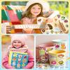 100 Pcs Cute Stickers for Kids, Water Bottle Stickers for Kids Waterproof, Vinyl Laptop Kid Sticker Pack, Kid Classroom Prizes for Elementary Students - No Repetition view 2