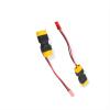 Three XT60 Male to JST Female/JR Straight-Plug Power Adapter connectors for Remote Control Model Charger Accessories. distintivo(3Pc XT60 -JST Female) view 2