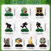 10PCS Football Party Decorations Table Centerpiece Decor 3D Double Side Honeycomb Centerpiece for Football Birthday Party Game Day Bowl Party Decorations Supplies view 2