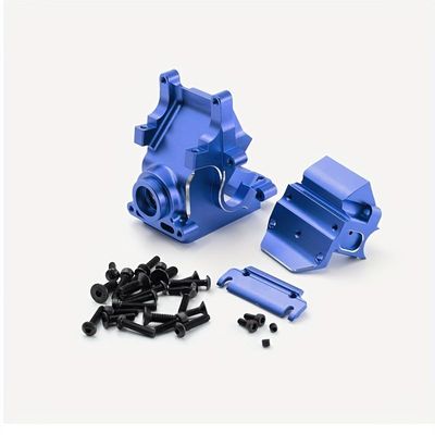 Aluminum Alloy Differential Gearbox Case for Ar-rm-a 6S Kraton Outcast Typhon Talion Infraction Fireteam Felony Mojave(Blue)