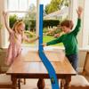 Flexible Race Car Track,13Ft Flex Tracks Starter Set with 4 Suction Cups & 4 Racecars Compatible with Diecast 1/64th Car for Ages 3 & Up Classic Double Track Portable Racetrack (13FT, Blue) view 3