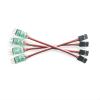 New Control line JR for Dupont Head Module Light Switch Panel System Turn on/OffJR Plug for RC Car Vehicle Fixed Wing Aircraft Part distintivo(4pcs) view 1