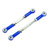 Rc Toys Parts For Traxxas For Slash 4X4 5807 HQ727 1/10 2Pcs Metal Adjustable Steering Linkage Servo Link Pull Rod RC Car Upgraded Parts view 1