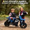 Elementool 24V Electric Dirt Bike for Teens - 12'' Fat Tire Motorcycle with 350W Brushless Motor, Hydraulic Brakes & Spring Suspension, 130lbs Max Load, Off-Road Mountain Bike for Boys Girls view 3