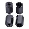 4Pcs 5mm to 7mm 12mm Hex Wheel Hub Adapters Conversion Compatible with RC Car Models SCX24 1 24 Wheels D12 1 10 Scale Models Universal Fit(5mm to 7mm add 10mm) view 1