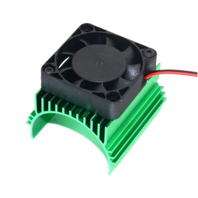 40mm 42mm Motor Cooling Fan Heatsink Cover 5V Cooling Fan Compatible with RC Car Models 1 7 1 8 Scale 1512 4068 4074 4274 4282 Motor Aftermarket Replacement(Green)