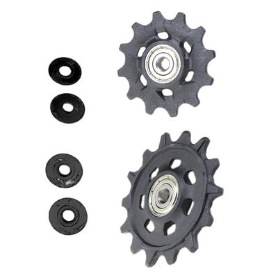 BlesConi Rear Derailleur Pulley Set 12T+14T Aluminium Guide Wheels for SRAM Eagle 12-Speed GX SX XX1 X01