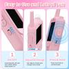 Video Walkie Talkies for Kids, 2 Pack Long Range Rechargeable Two-Way Radios, Outdoor Toys for Toddlers Boys Girls Ages 3-12, Perfect Christmas Birthday Gifts (Pink+Pink) view 2
