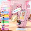 Video Walkie Talkies for Kids, 2 Pack Long Range Rechargeable Two-Way Radios, Outdoor Toys for Toddlers Boys Girls Ages 3-12, Perfect Christmas Birthday Gifts (Pink+Pink) view 3