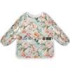Bolaz Peony Rose Print Painting Smocks for Toddlers 4-6 Artist Smocks with Pockets Eating Waterproof Infant Apron view 1