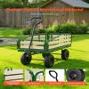 VEVOR Pull Along Kids Wagon, Rolling Toy Cargo Wagons for Kids, Outdoor Children Stroller Wagon for Beach Gardening Camping Essentials with Removable Sides view 3