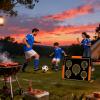 Backyard Soccer Goals, Outdoor Sport Training Net, 4x3ft Soccer Net for Kids, Sturdy PVC for Teens and Children, Excellent Equipment for Playground, Perfect for Yard and Lawn Games view 3