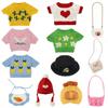 Capybara Plush Toy Clothes & Accessories 12Pcs Soft Stuffed Animal, Dress Up Cute Capybara Plushie Valentine's Day Easter Birthday Gifts view 1