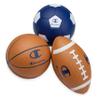 Champion Multi-Sport Foam Ball Set for Kids (3-Pack), Soft PU Mini Soccer, Basketball & Football, with Durable Foam Build, Safe for Backyard, Playground, School, and Indoor Play view 1