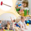 Kids Hammer Toy 5.31inch |Portable Fake Hammer| Educational Mallet for Creative Skill Building Fun Learning Playtime Toy for Preschool Boys and Girls Use view 2