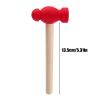 Kids Hammer Toy 5.31inch |Portable Fake Hammer| Educational Mallet for Creative Skill Building Fun Learning Playtime Toy for Preschool Boys and Girls Use view 3