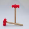 Kids Hammer Toy 5.31inch |Portable Fake Hammer| Educational Mallet for Creative Skill Building Fun Learning Playtime Toy for Preschool Boys and Girls Use view 4
