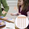 Uonlytech 5pcs Mini Wooden Hammers Small Mallets for Boys and Hand Training Dexterity Development Lightweight Play Tools view 2