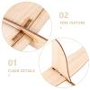 BESPORTBLE Balsa Wood Model Airplane Hand Thrown Wooden Glider for Indoor Outdoor Stable Flight Family-Friendly DIY Plane Model for Adults view 3