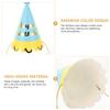 BESPORTBLE 10pcs Birthday Cone Hats Party Headwear with Top Paper Material Lightweight and Reusable for Boys Festive Photo Props view 3