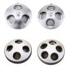 1pcs Microscope Objective Converter - 3/4/5 Holes, RMS 20.2mm, Metal Lens Turntable for Biological Microscopes(Large 4 Holes) view 1